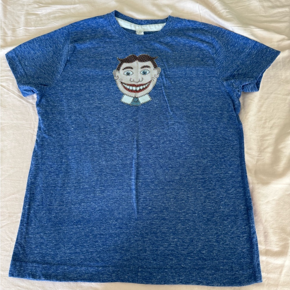 Blue Graphic Kids T-Shirt